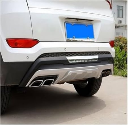 Hyundai Tucson Ön Arka Tampon Koruması kromlu 2015-2018 arası uyumlu