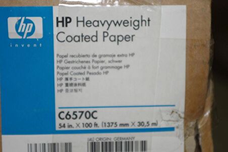 Hp Heavyweight Coated Paper C6570C