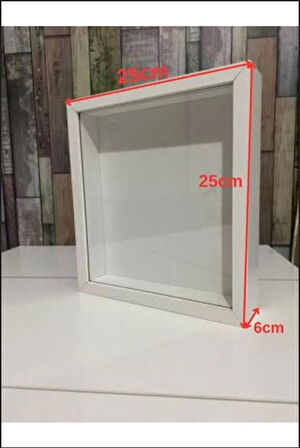 Anı ve hatıra çerçevesi 25 x 25 cm 