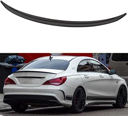 Mercedes Cla w117 boyalı spoiler 2013-2019 arası modeller (Pianoblack)