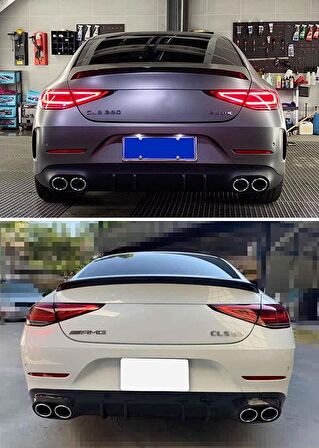 Mercedes Cls Boyalı Spoiler 2019+ modeller(Pianoblack)