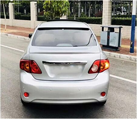 Toyota Corolla spoiler Boyalı 2006-2013 arası modeller(Pianoblack)