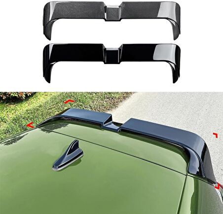 Vw Golf 8 Oettinger Spoiler 2020+ sonrası (Pianoblack)