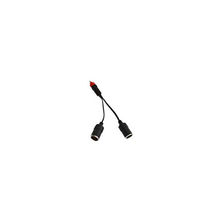 Platoon Araç Çakmaklık Çoklayıcı 2 Port Splitter Y Kablo