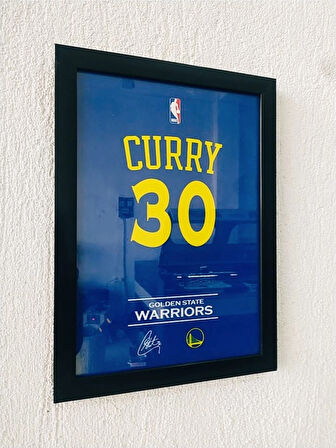 30x42 cm Curry Forma Tasarımlı Poster Çerçeveli Tablo 1 mm Şeffaf PVC Korumalı