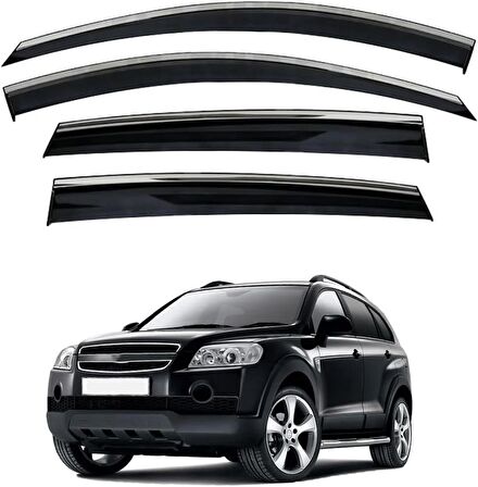 Chevrolet Captive Kromlu Cam Rüzgarlığı İthal 2007+ sonrası