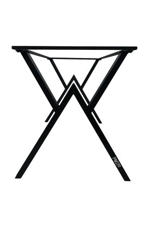 W Retro Metal Masa Ayak 60x110