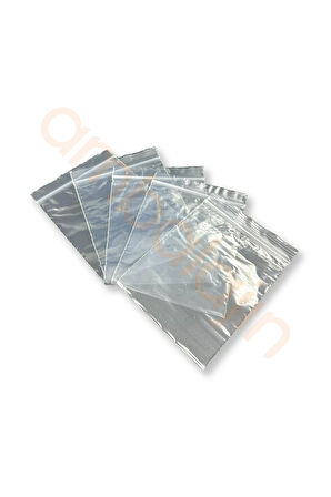 10x12 Cm Şeffaf Kilitli Poşet, Kına, Çerez ve Kuruyemiş Poşeti, Kilitli Torba 250 Adet