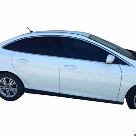 Ford Focus 3 Sedan Krom Cam Çerçeve Çıtası 2012-2015 arası