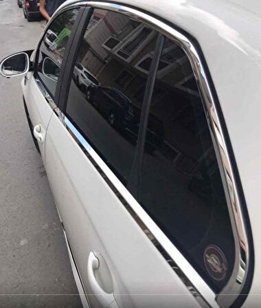 Vw Jetta Cam Çerçeve Çıtası Nikelajı Komple 2005-2010 Arası