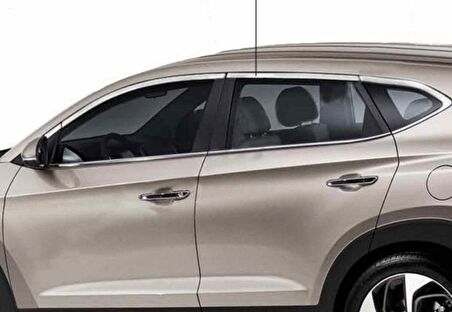 Hyundai Tucson Cam Çerçeve Nikelajı Komple 2016-2021 arası