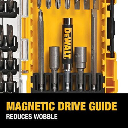 DEWALT Tornavida Uç Seti Sert Kılıflı 45 Parça (DW2166)