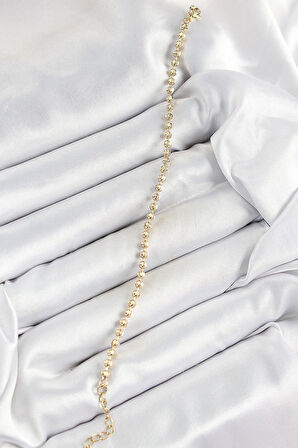 Xuping Pirinç Dorika Model Gold Renk Kadın Bileklik