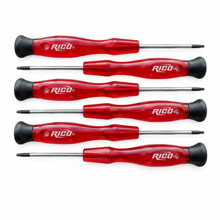 Rico 003-KK1971 6 Parça 50 mm Torx Hassas Elektronikçi Tornavida Seti