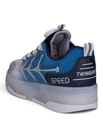 Unisex Yetişkin Çocuk Spor Ayakkabı Akıllı Bağcıklı Çıkarılabilen Patenli Işıklı Sneaker 003