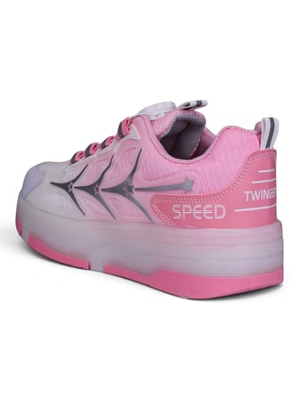 Unisex Yetişkin Çocuk Spor Ayakkabı Akıllı Bağcıklı Çıkarılabilen Patenli Işıklı Sneaker 003