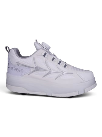 Unisex Yetişkin Çocuk Spor Ayakkabı Akıllı Bağcıklı Çıkarılabilen Patenli Işıklı Sneaker 003