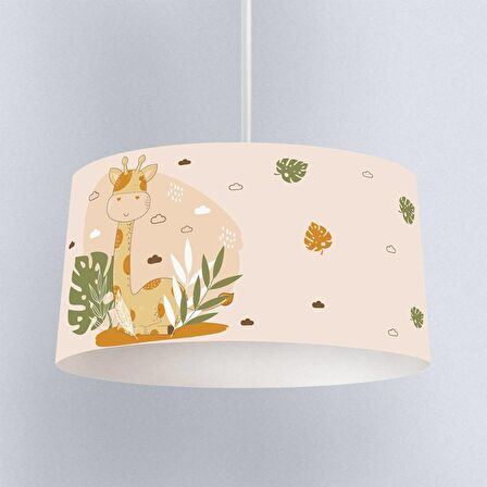 Çocuk Odası Dijital Baskılı Sarkıt Avize Model 303