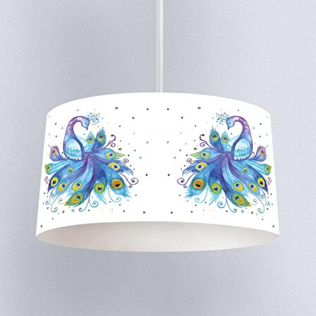 Çocuk Odası Dijital Baskılı Sarkıt Avize Model 308