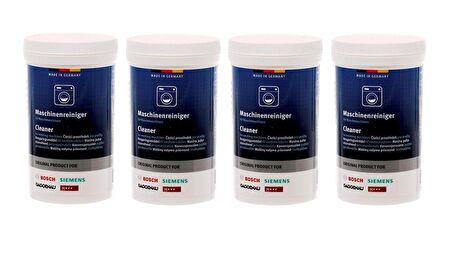 Bosch Maschinenreiniger 4x200 gr Toz Çamaşır Makinesi Temizleyici