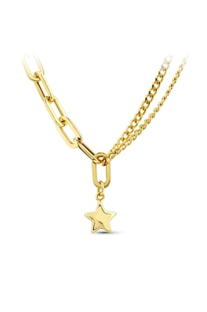 Yıldız Altın Kolye - 14k - 10.83gr