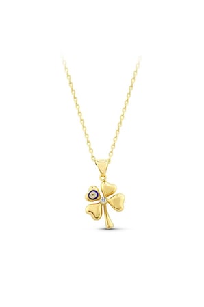Şans Yonca Altın Kolye - 14k - 5.36gr