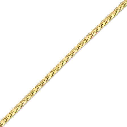 Balık Sırtı Altın Bileklik - 14K - 6.22gr