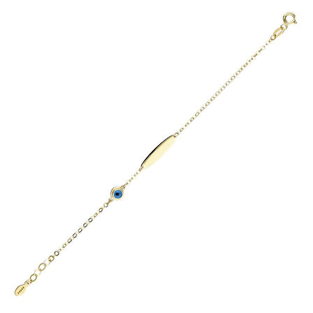 Nazarlıklı Altın Çocuk Künye - 14K