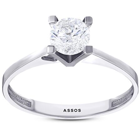 Altın Tektaş Yüzük