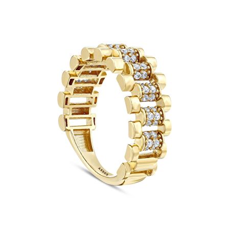 Taşlı Altın Yüzük