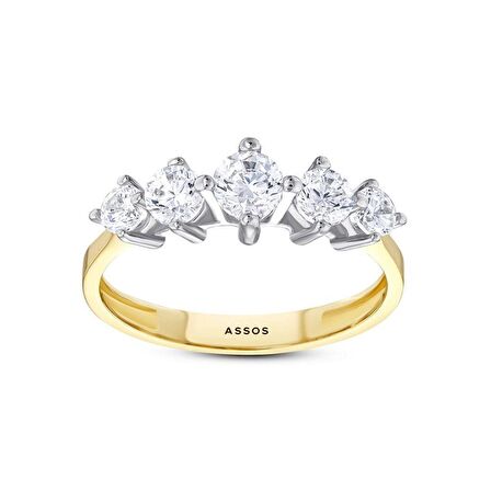 Altın Beştaş Yüzük