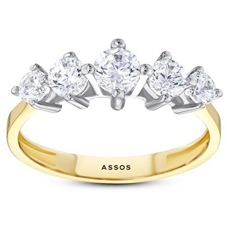 Altın Beştaş Yüzük