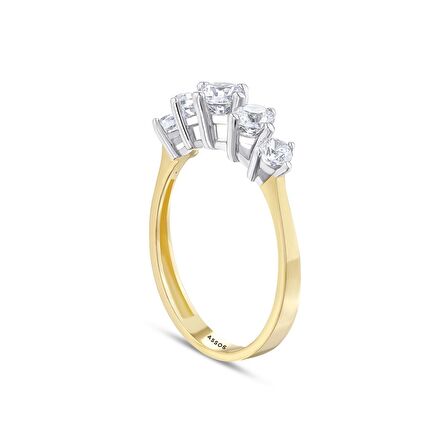 Altın Beştaş Yüzük