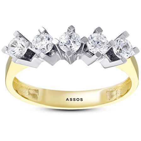 Altın Beştaş Yüzük