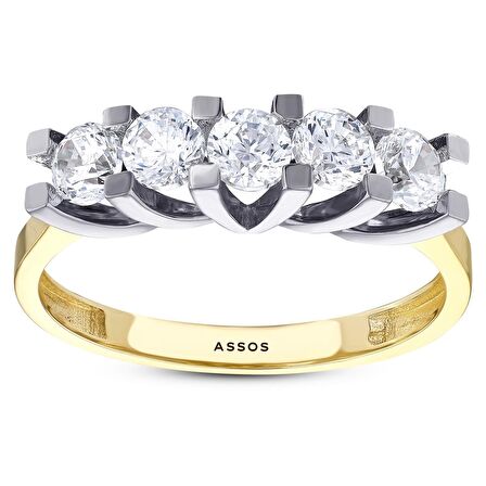 Altın Beştaş Yüzük