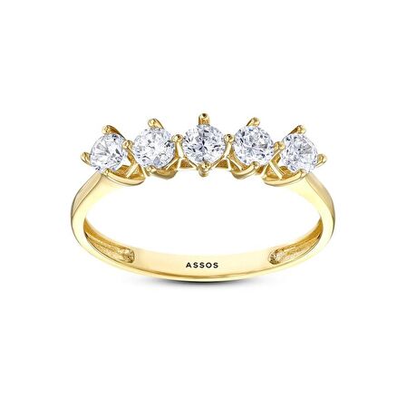 Altın Beştaş Yüzük