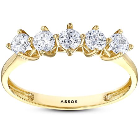 Altın Beştaş Yüzük