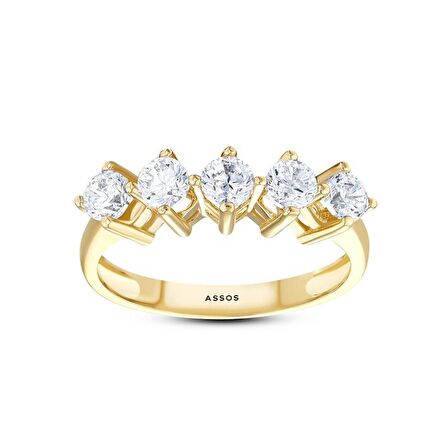 Altın Beştaş Yüzük