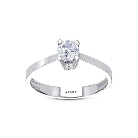 Altın Tektaş Yüzük