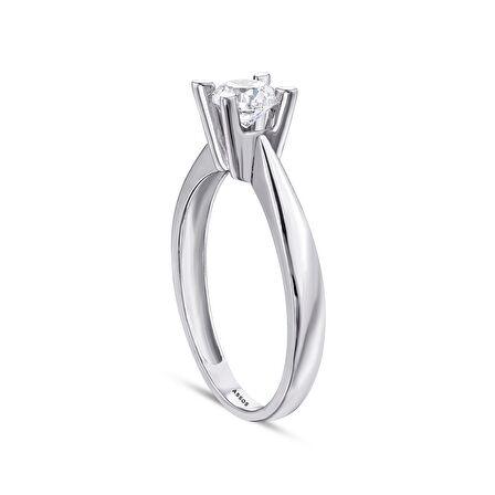 Altın Tektaş Yüzük