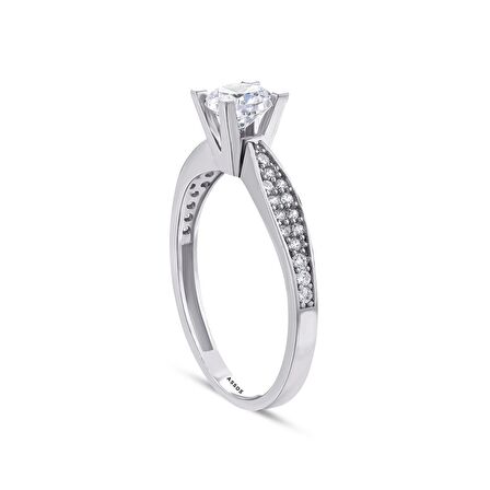 Altın Tektaş Yüzük