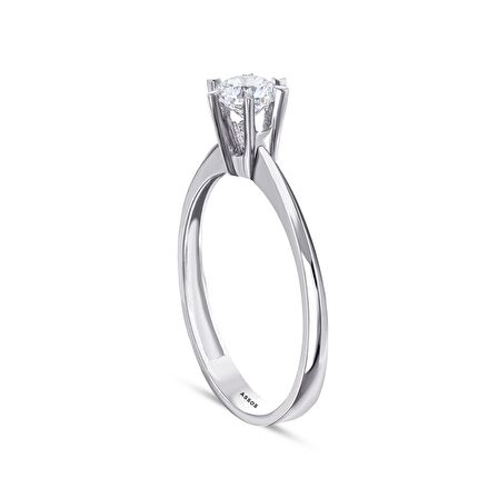 Altın Tektaş Yüzük