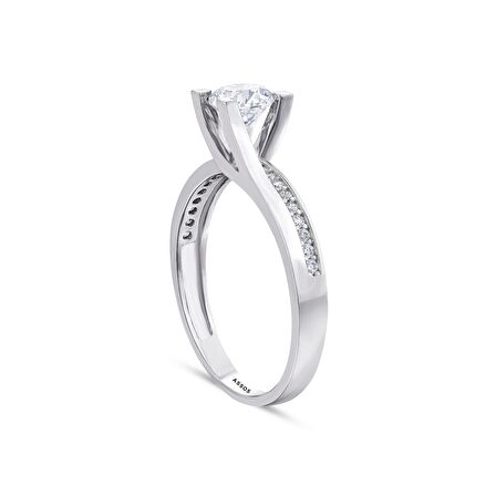 Altın Tektaş Yüzük