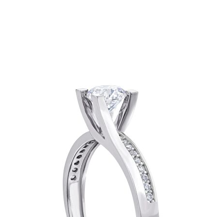 Altın Tektaş Yüzük