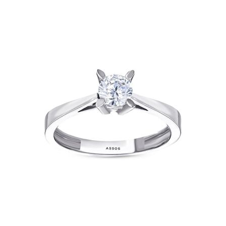 Altın Tektaş Yüzük