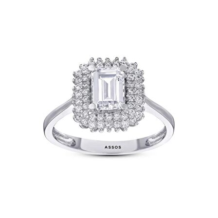 Baget Taşlı Altın Yüzük