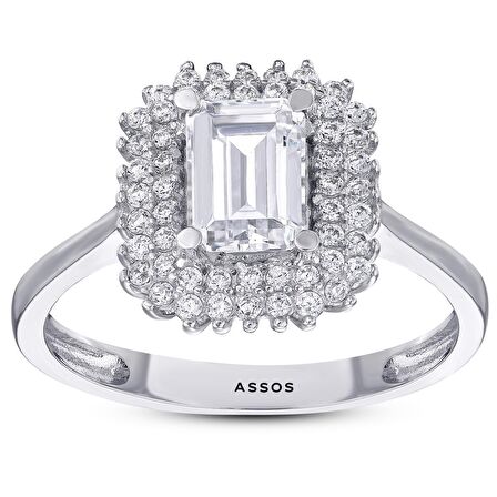 Baget Taşlı Altın Yüzük