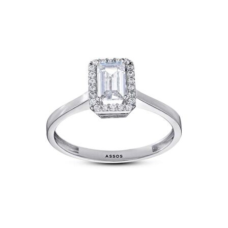 Baget Taşlı Altın Yüzük