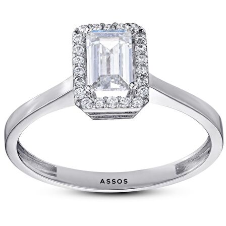 Baget Taşlı Altın Yüzük