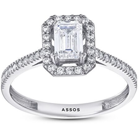 Baget Taşlı Altın Yüzük